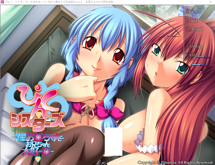 【拔作ADV】ぴんく・シスターズ ～さばさばしているのに実はうぶなお姉ちゃんと、お兄ちゃんが大好きな妹～AI汉化版 预览图 1