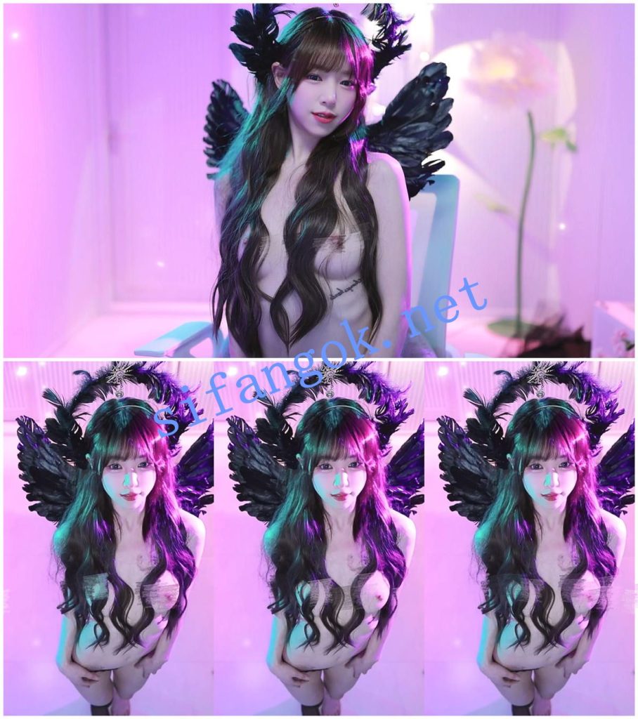 顶级cosplay专场 黑翼天使 美腿 绝顶黑丝激情裸舞【伊娜】【10V】【3.6G】 预览图 11