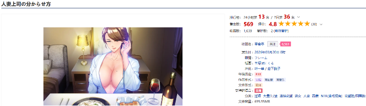 【拔作ADV】人妻上司の分からせ方 DL版[新作][生肉] 预览图 2