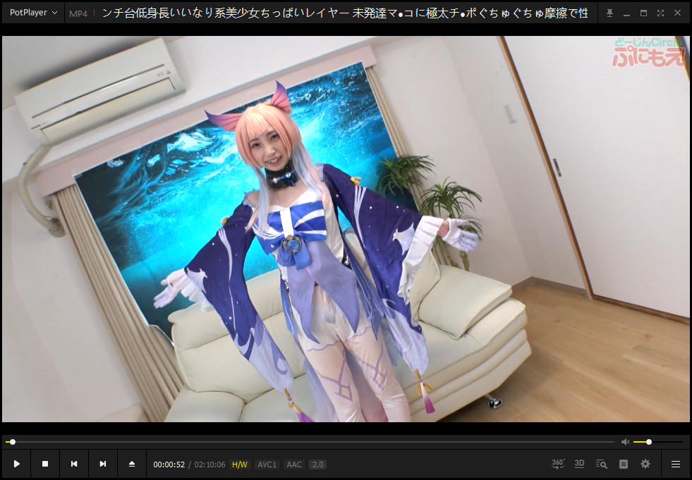 [PNMES-012] 純白美肌の140センチ台低身長いいなり系美少女ちっぱいレイヤー 未発達マ●コに極太チ●ポぐちゅぐちゅ摩擦で性欲発散!!加●的無許可中出し３P生セックス!![骑兵/11G] 预览图 1