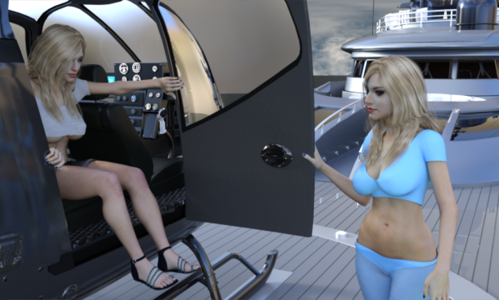 [欧美SLG/汉化] 姐妹游轮 the island v0.50[PC+安卓/3.9G] 预览图 1