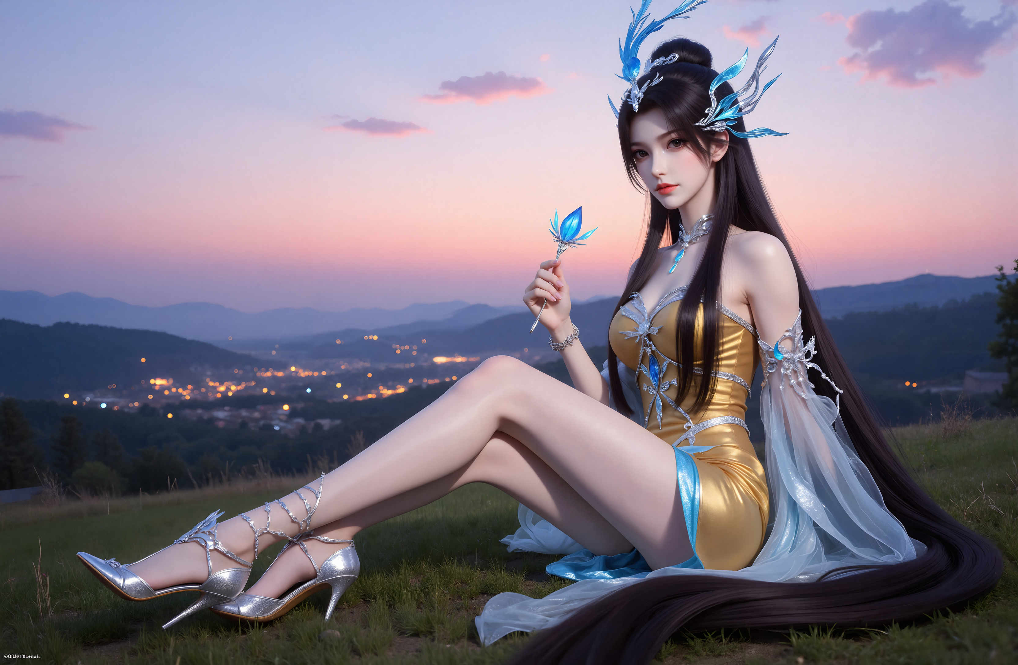 [AI动漫]（搬运至260326）云深不知梦-云望舒【冰鉴】【46P】【307MB百度云】 预览图 1