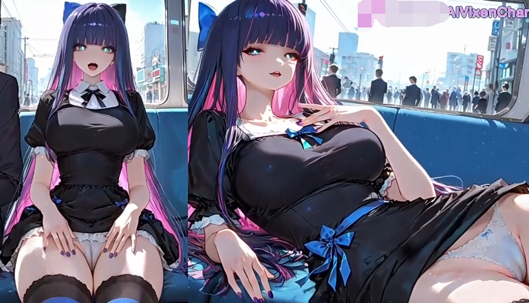 AiVixenchan 公共列车上的性爱[140M]-福利岛