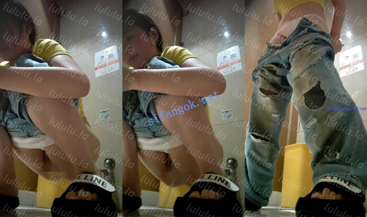 【廁拍】全景前拍 年輕極品粉嫩一線天合集（2） 4.44GB 预览图 11