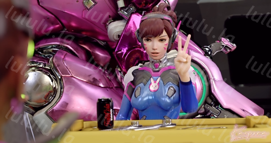 Kaepora 2603 守望先锋 黑影 X Dva[1.1G]