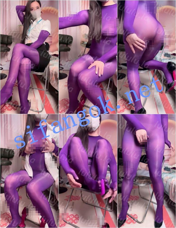 抖音 猫猫 瑜伽大长腿阿姨 露点 自慰 足交 撸管 骚话【2V】【260M】 预览图 9