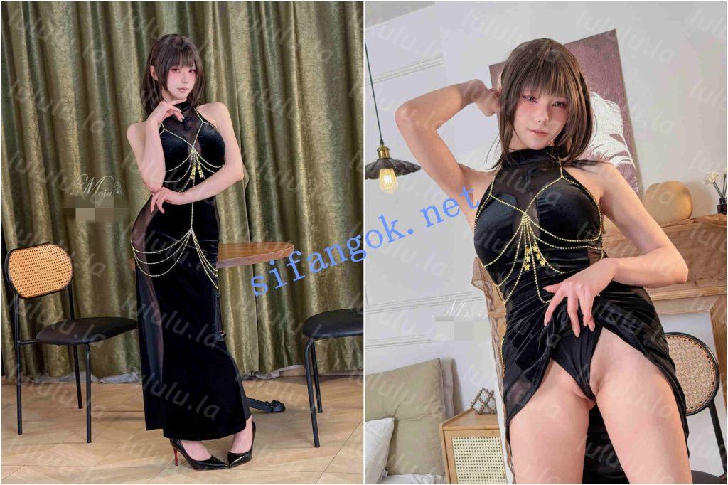 ♈(Yiko湿润兔咬一口兔娘)3月份订阅作品-继母+黑色丽花【4V160P】【2.67G】