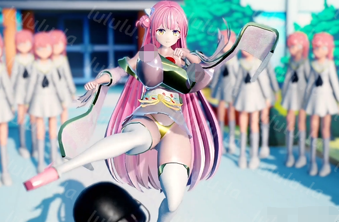 3Dふたなり共和国 (うらら) 3月27日 ふたなり化した魔法少女が必死に射精我慢する[1.3G]