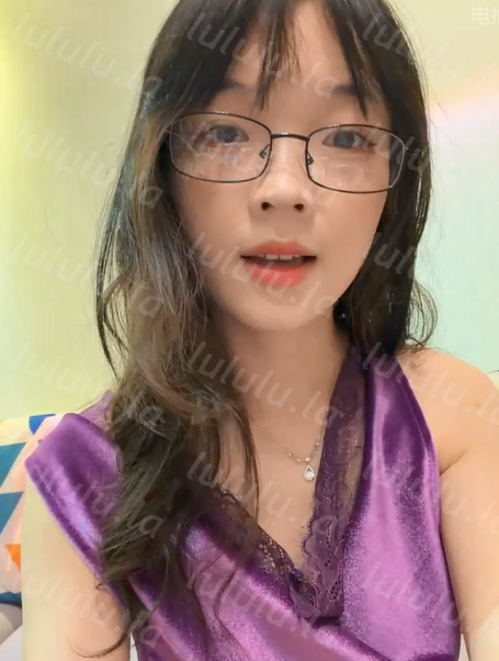 【meimei_x】眼镜反差勾引的神 紫色礼服2v-福利岛