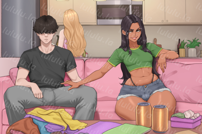 [欧美SLG/汉化] 额外英寸 Extra Inches v0.2.2 [PC+安卓/480M] 预览图 1