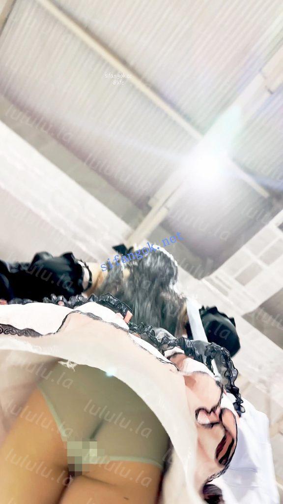 ⭐⭐⭐过膝袜嫩妹COSER穿了透明内·反差感无毛白虎狂露一线B【1V】【1.91G】 预览图 13