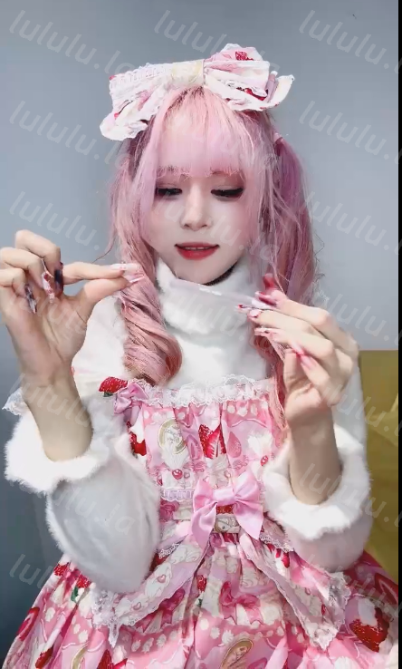 玩物直播玉子sama-251216 lo裙玉子的洗脑【1V】【385MB百度云】 预览图 3