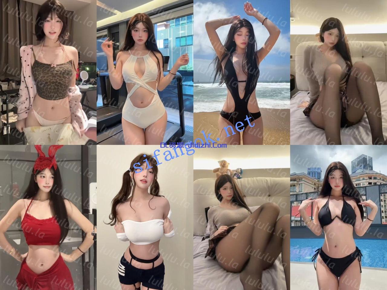 【抖音】百萬粉絲極品身材博主【一P狼】門檻内衣誘惑福利 455.1MB 预览图 1