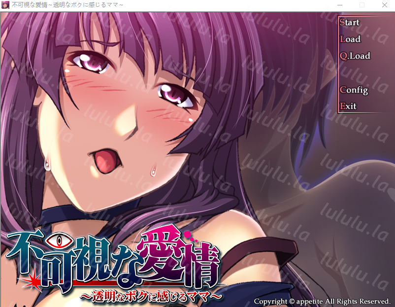 【拔作ADV】不可視な愛情～透明なボクに感じるママ～AI汉化版