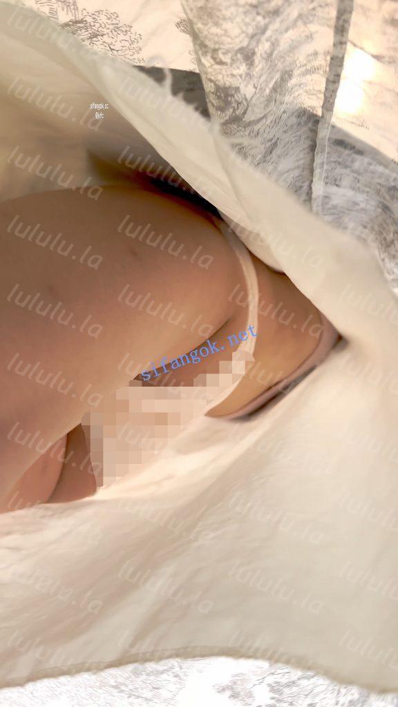 【KFC】宽松古典长裙靓女独自逛街·淡粉色内内上下通透【1V】【814M】 预览图 10