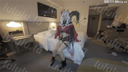 KiwiBear-高颜值御姐Cos麦晓雯冷脸萌吮吸阿宅肉棒一脸不屑注视性交[1v+817M] 预览图 1