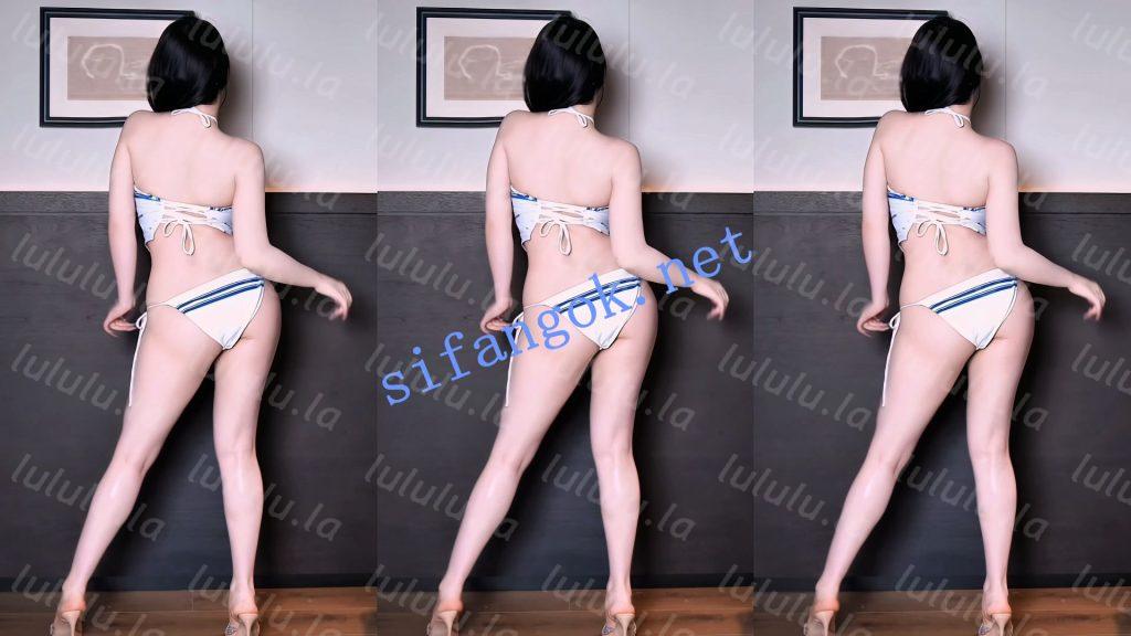 【B站】李喻言 网红主播大尺度丁裤骚舞定制【5V】【366M】 预览图 7