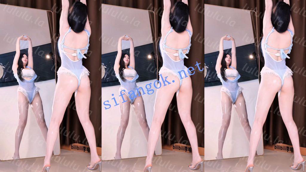 【B站】李喻言 网红主播大尺度丁裤骚舞定制【5V】【366M】 预览图 8