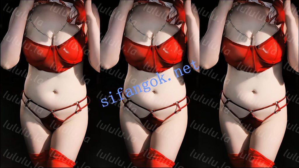 【斗鱼】黎一 最新高定新品，精油润湿巨乳 超近距离特写【1V】【145M】 预览图 6