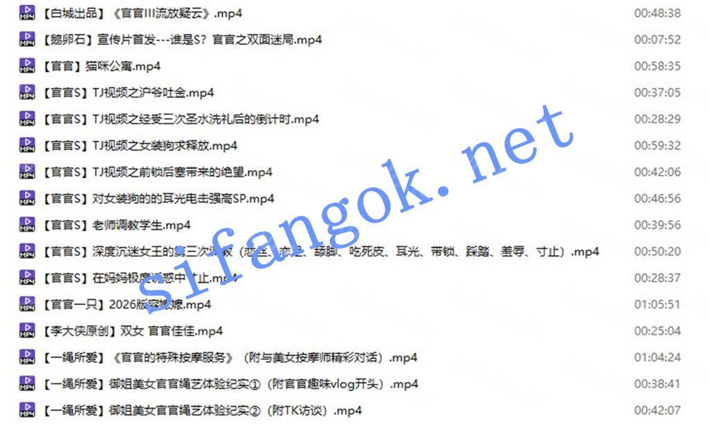 ⭐抖音网红⭐官官 一只官⭐第二季 调教与被调教⭐19G11小时【16V】【19G】 预览图 5