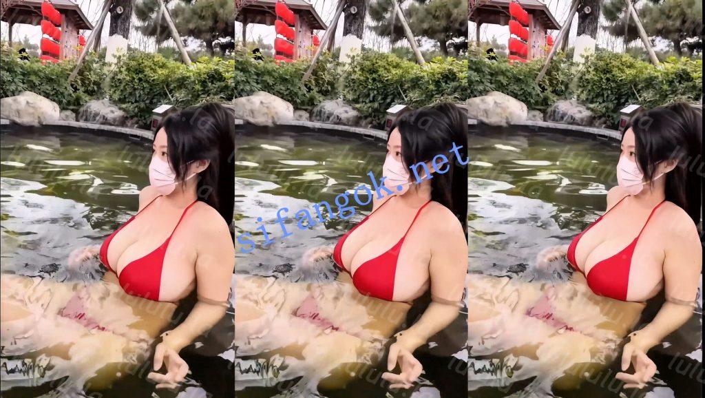 【抖音】成都朵朵 80万粉丝网红主播，H杯巨乳真空诱惑【6V】【257M】 预览图 15