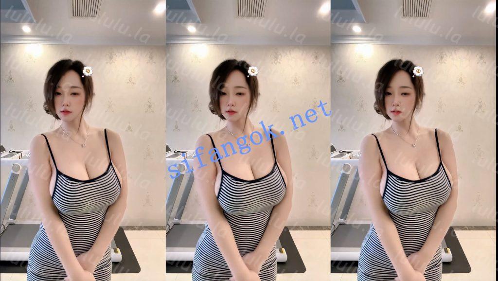 【抖音】成都朵朵 80万粉丝网红主播，H杯巨乳真空诱惑【6V】【257M】 预览图 11