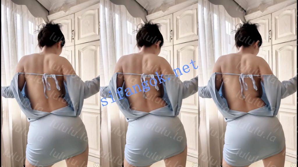 【抖音】成都朵朵 80万粉丝网红主播，H杯巨乳真空诱惑【6V】【257M】 预览图 6