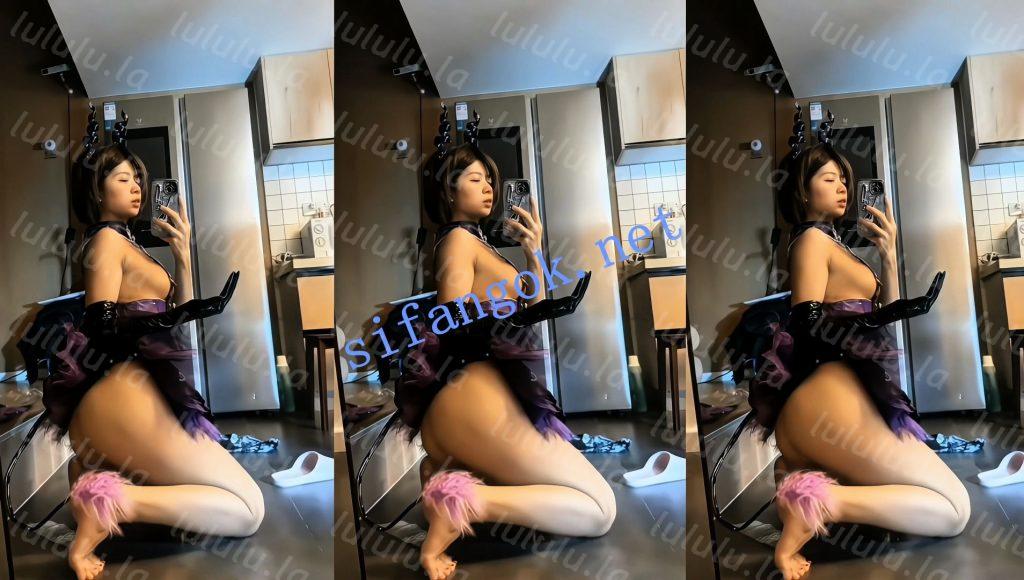 【抖音】短发那只猫 140万粉丝健身女网红，情趣内衣福利【5V】【395M】 预览图 11