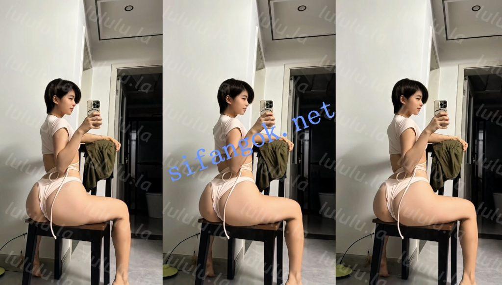 【抖音】短发那只猫 140万粉丝健身女网红，情趣内衣福利【5V】【395M】 预览图 4