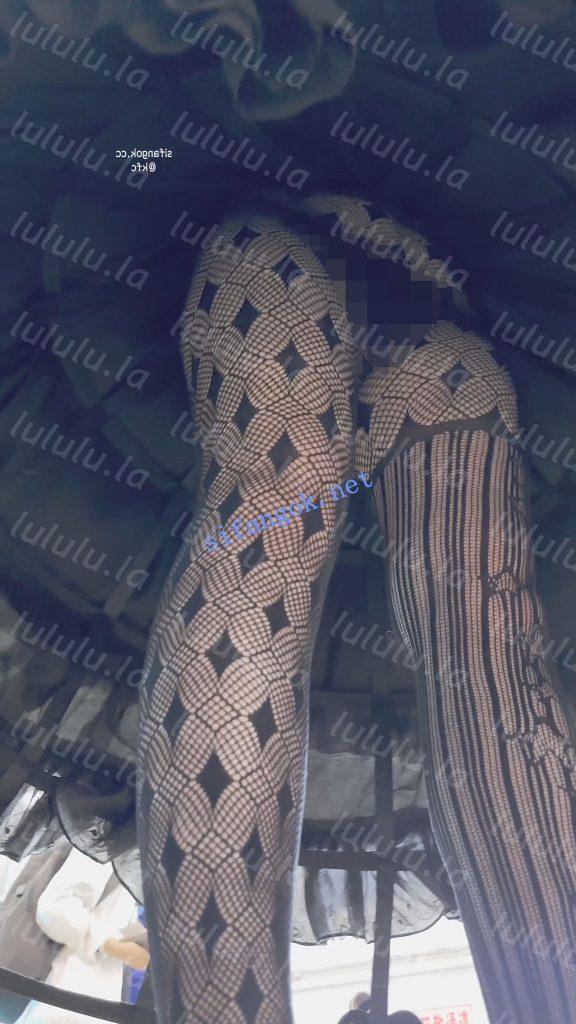 【KFC】库洛米洛丽塔裙学生妹·清纯外表下穿着半透明内裤【1V】【1.97G】 预览图 11