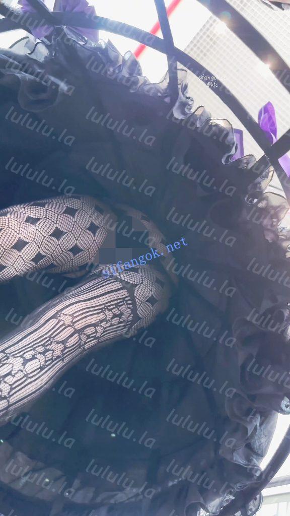 【KFC】库洛米洛丽塔裙学生妹·清纯外表下穿着半透明内裤【1V】【1.97G】 预览图 17