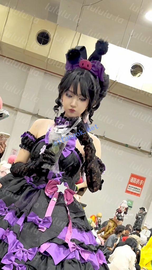 【KFC】库洛米洛丽塔裙学生妹·清纯外表下穿着半透明内裤【1V】【1.97G】 预览图 5