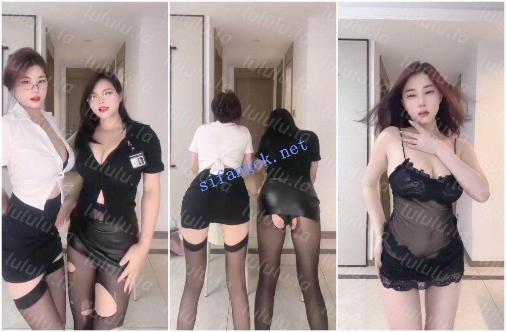 【快手福利】知名极品大奶擦边网红【小奶球】双人骚舞D奶【8V】【2.33G】 预览图 2