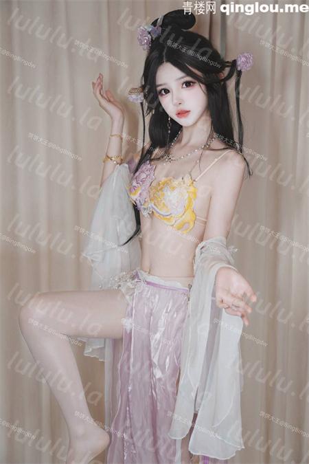 饼饼大王-永劫无间迦南闭月之颜cos自慰[13p+2v/728M] 预览图 2