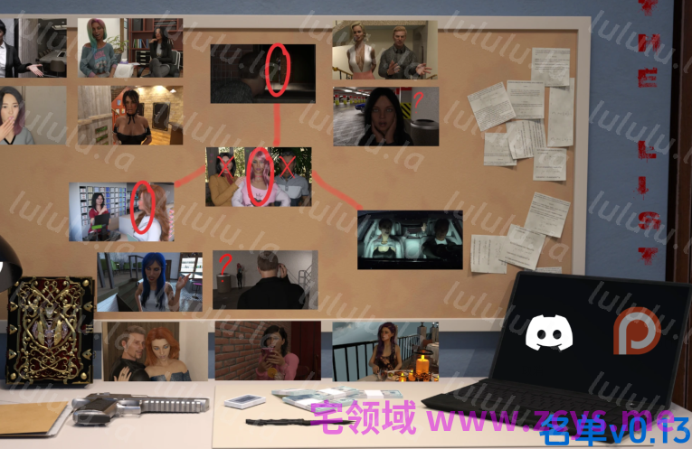 [欧美SLG/汉化] 名单 The List v0.13 [PC+安卓/4.4G] 预览图 1