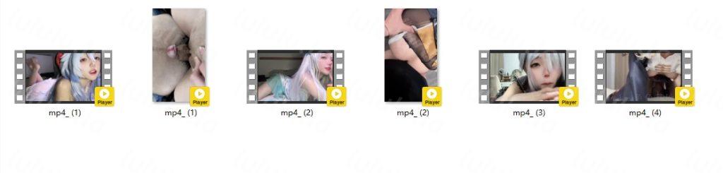 ⚫️B站高颜值Cos美少女嫩妹【kaCi脆脆】私下和榜一大哥约炮，多部露脸性爱流出【6V】【798M】 预览图 11