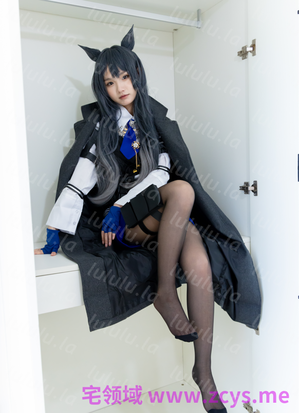 袜啵啵 675期 甜甜圈 明日方舟-缄默得克萨斯 白色短靴 【152P1V6.3G】 预览图 1