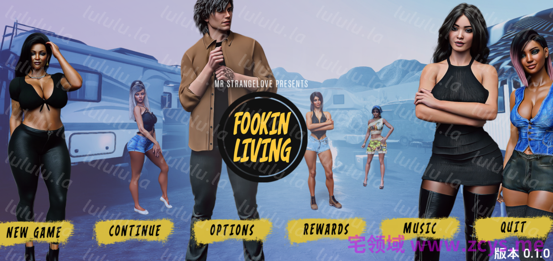 [欧美SLG/汉化] 福金生活 Fookin Living v0.1.0 [PC+安卓/7.5G] 预览图 1