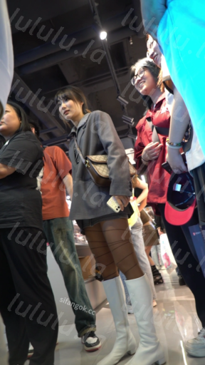 【WaltzCD】华尔兹2023系列之54短裙灰丝白内【1V】【730M】 预览图 2