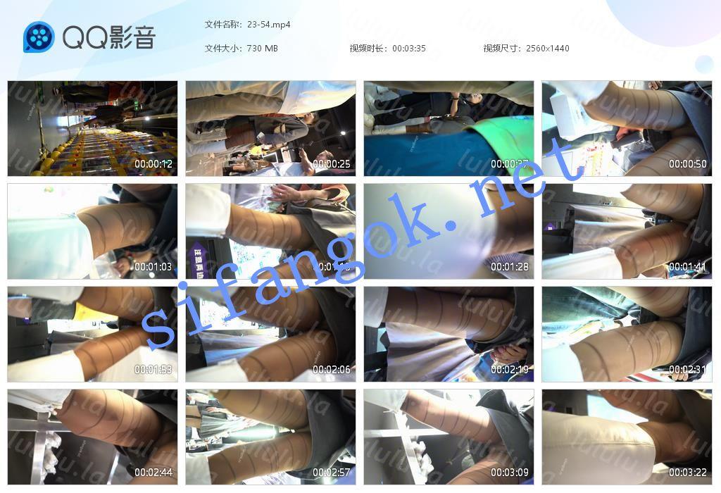 【WaltzCD】华尔兹2023系列之54短裙灰丝白内【1V】【730M】 预览图 5