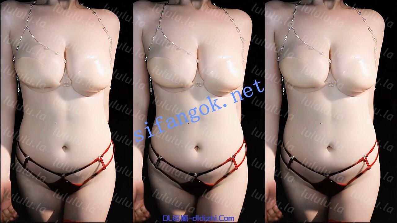 【鬥魚】黎一 最新高定新品，精油潤濕巨乳 超近距離特寫 145.3MB