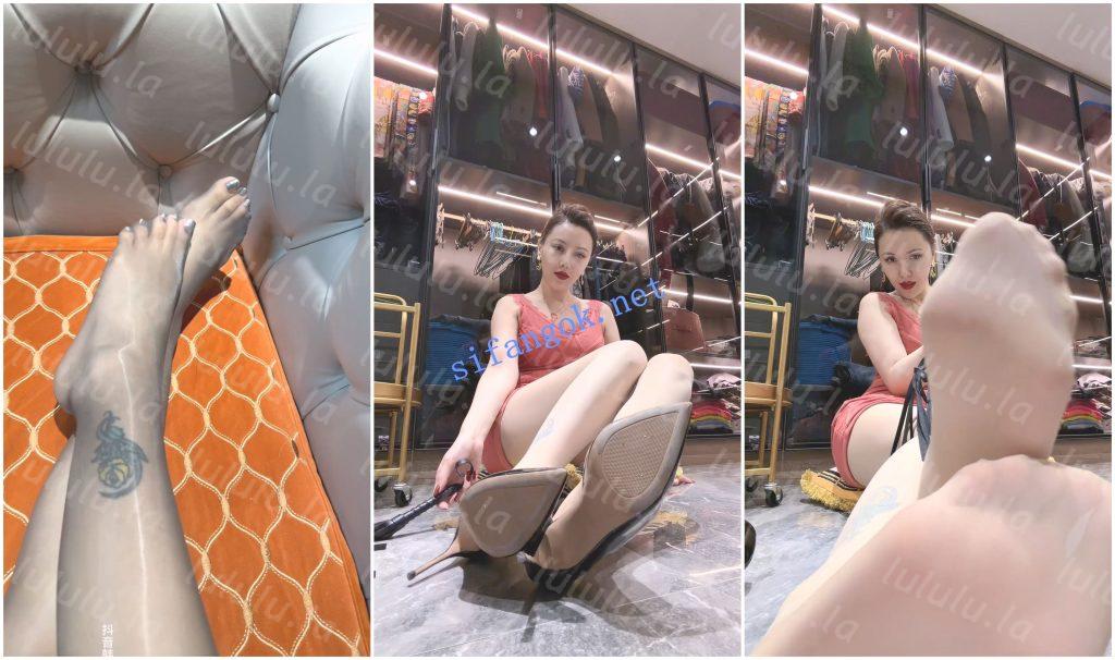 【快手福利】气质熟女【韩文】丝足足交骚穴特写淫语口水【22V】【1.52G】 预览图 4