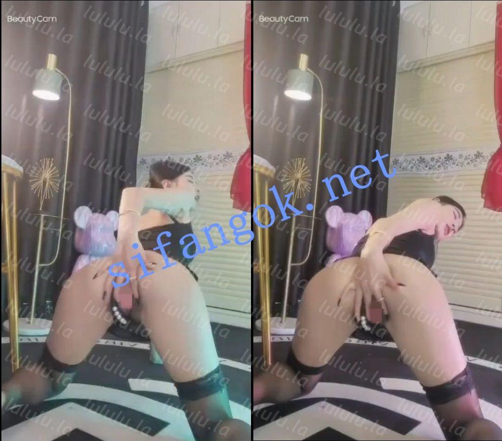 【乐嗨 】茴香 情趣内衣珍珠丁字裤 掰逼漏点裸舞定制 1V【1V】【15M】
