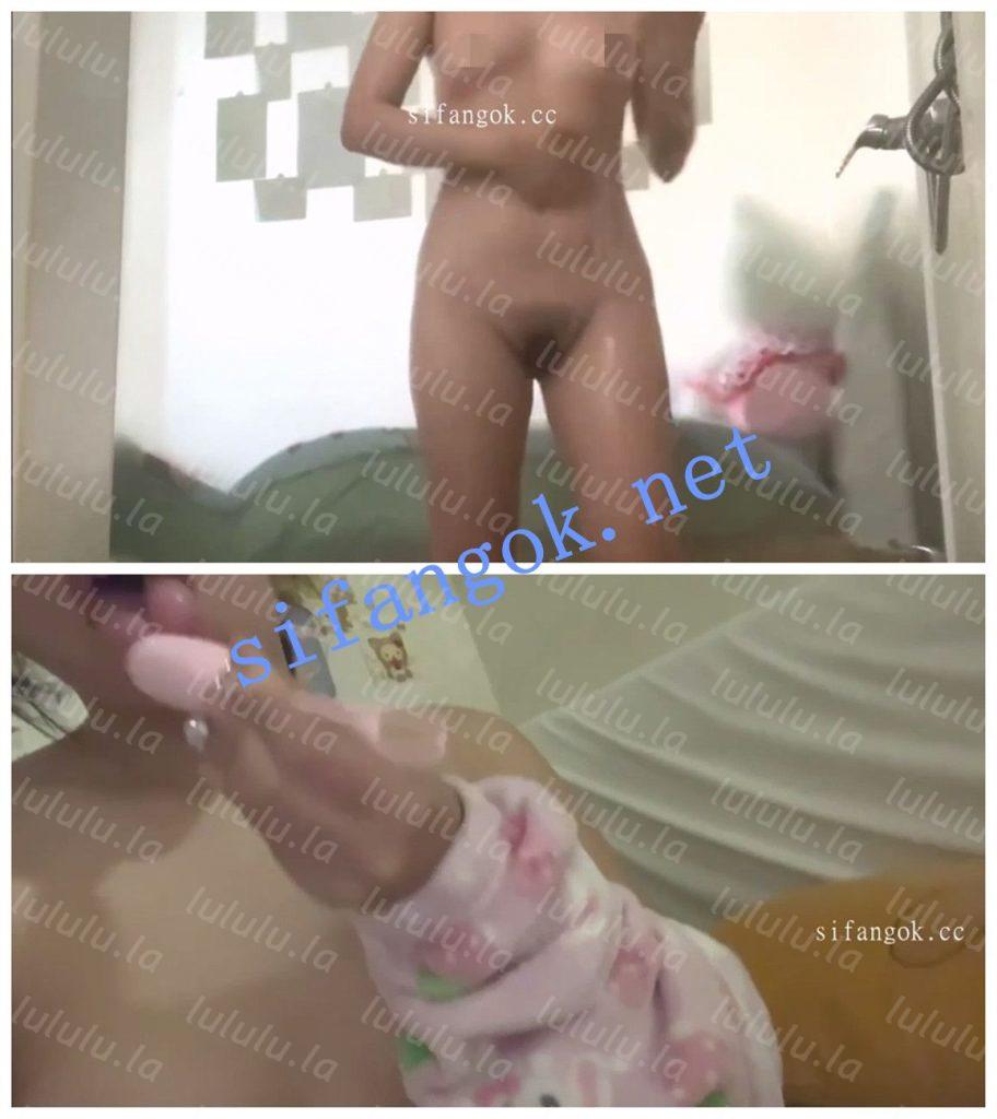 【BIGO福利】苗条贫乳卡哇伊嫩妹【笨蛋小诗】自慰足交道具【25V】【1.16G】