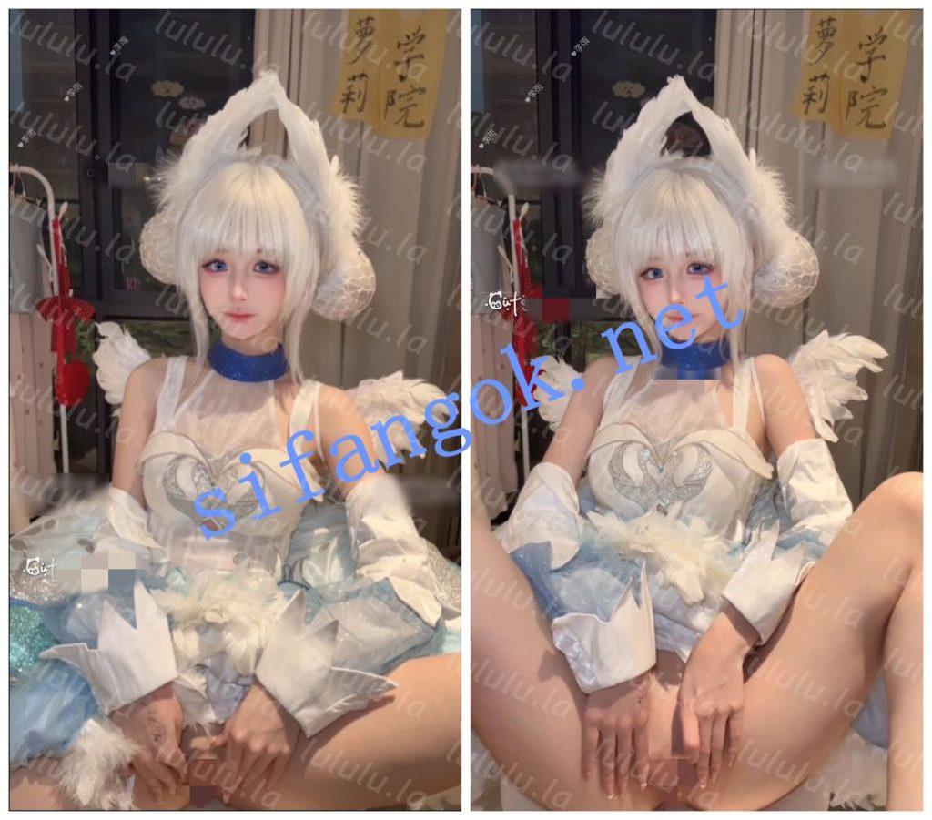 ♈抖音（季雨）高颜次元萝莉 大尺度定制-白天鹅-道具自慰【9V】【440M】 预览图 4