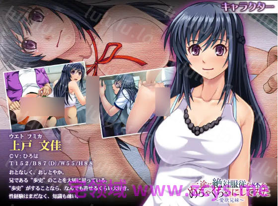 【拔作ADV】一途に絶対服従な妹をめちゃくちゃにしてみた～愛欲兄妹～AI汉化版 预览图 3