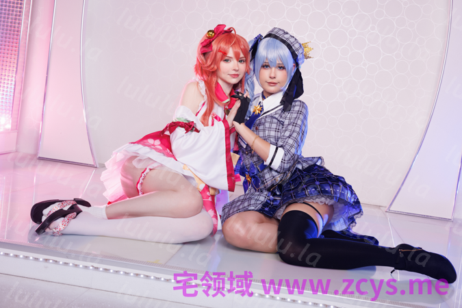 Peachmilky & Jean Wanwan – Miko & Suisei 【27P 1.18GB】 预览图 2