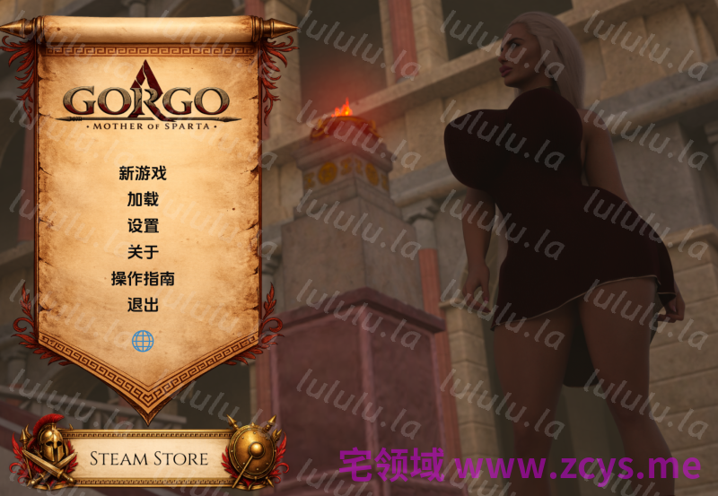 [欧美SLG/汉化] 戈尔戈：斯巴达之母 Gorgo – Mother of Sparta v0.2.1 [PC+安卓/1.5G] 预览图 1