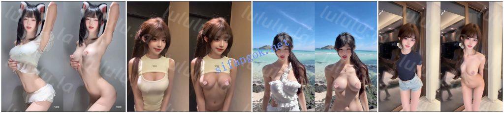【AI去衣视频】各大抖音网红去衣大集合262V多姿多彩!第二弹!【262V】【2840M】 预览图 5