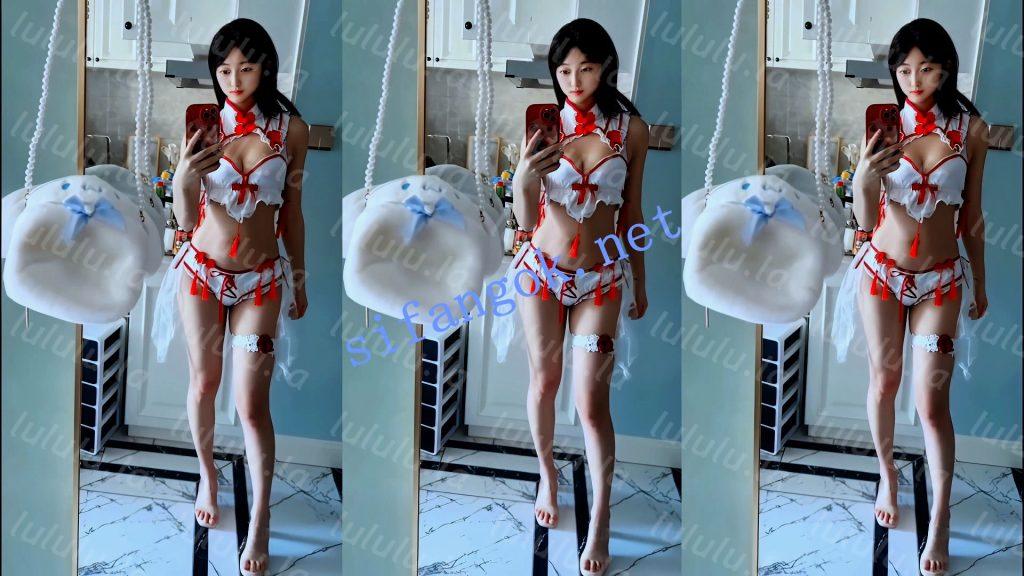 【抖音】貂蝉妹妹 气质美女情趣内衣福利定制17V【17V】【461M】 预览图 14